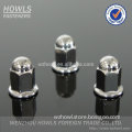 High quality cap nut with flange hexagon flange dome cap nuts